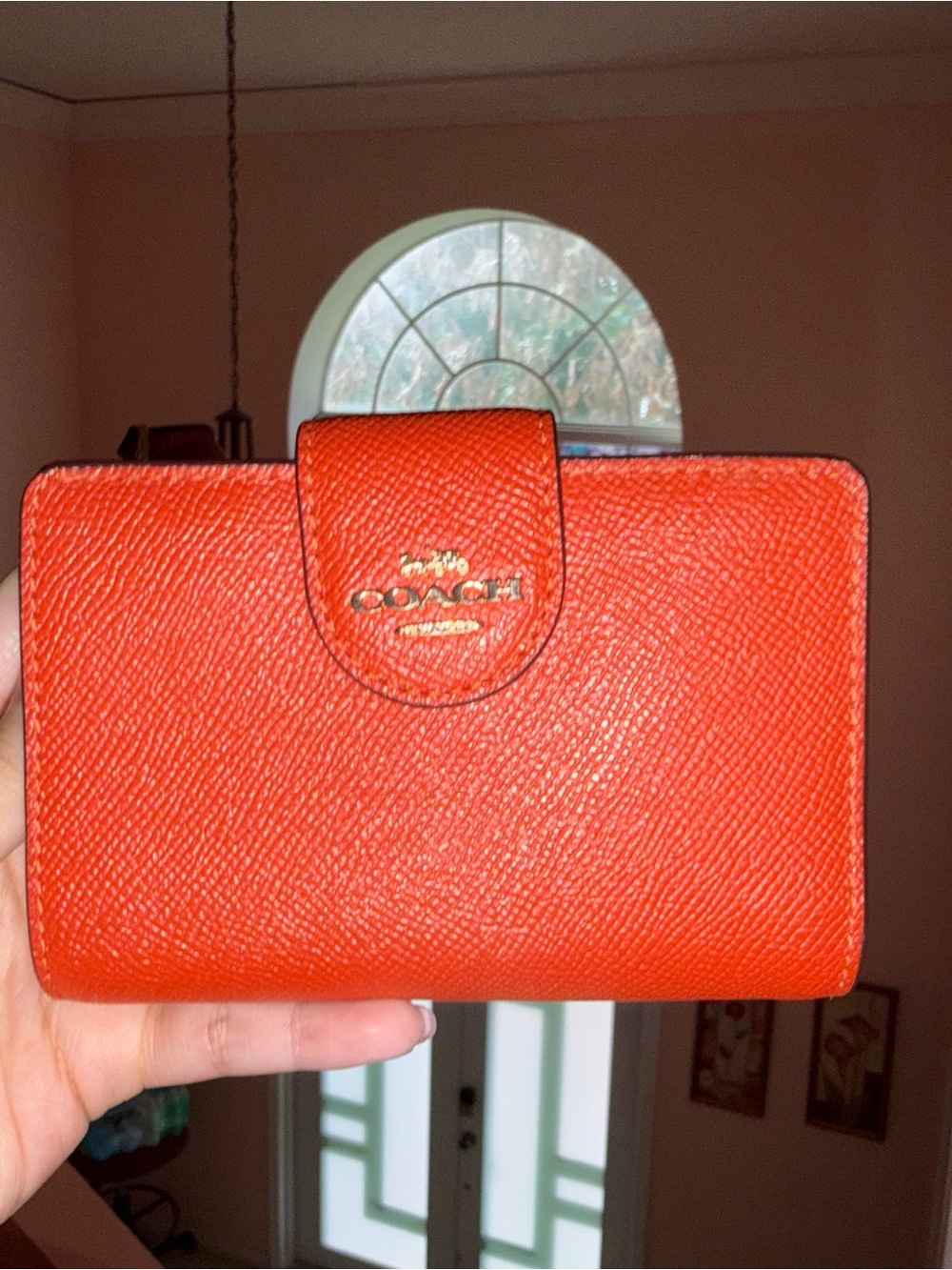 Coach Medium Corner Zip Wallet